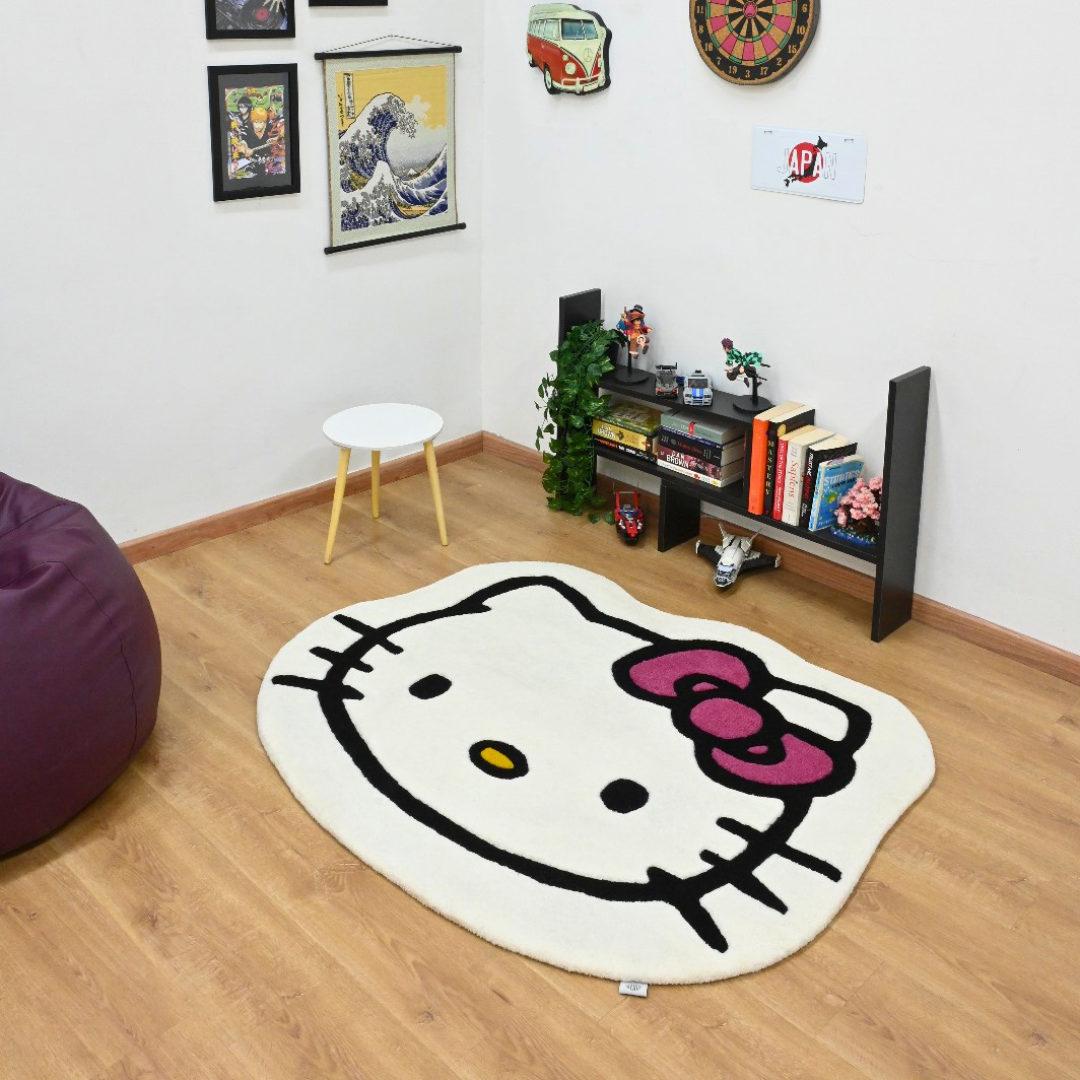 Hello Kitty Custom Rug (Made-to-order)
