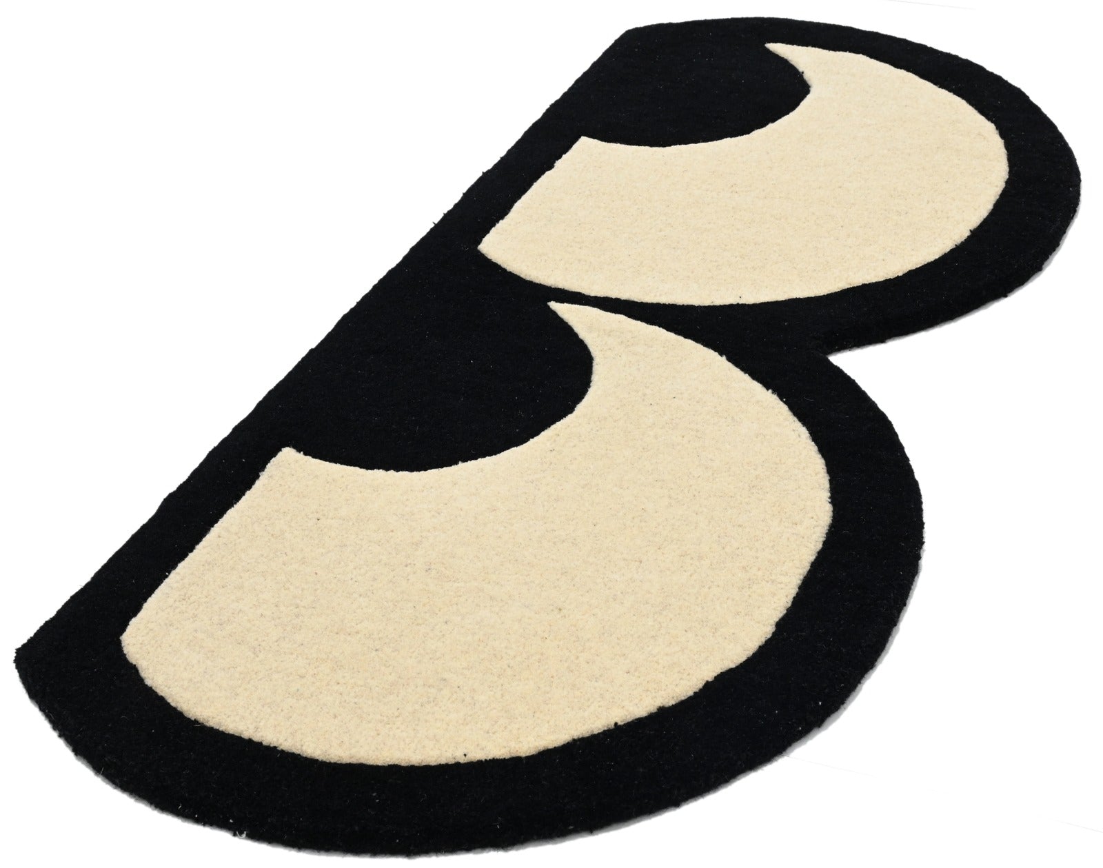 The Eye Roll Rug | Hand-tufted Rug | Side view