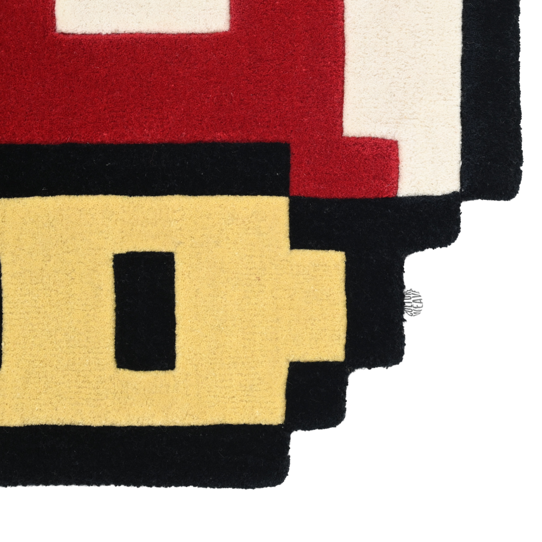 The Mario Mush rug