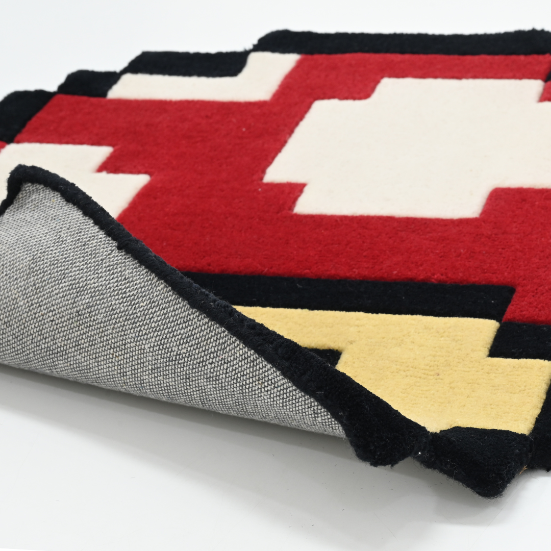 The Mario Mush rug